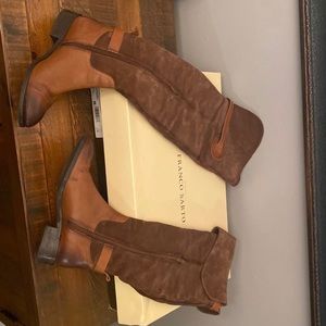 Brown Franco Sarto boots